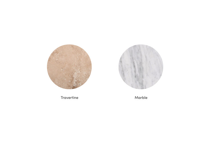 Travertine vs. Marble Which Material Is Better? Wayfair